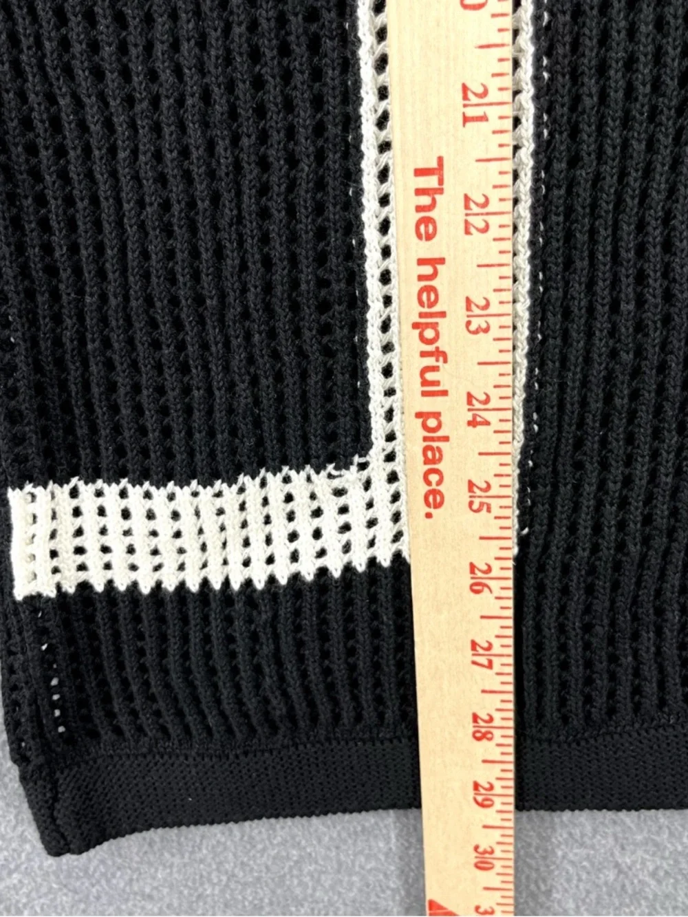 Massive Luxury Edition Men's Black And White Sweater Size Lg - Picture 4 of 7
